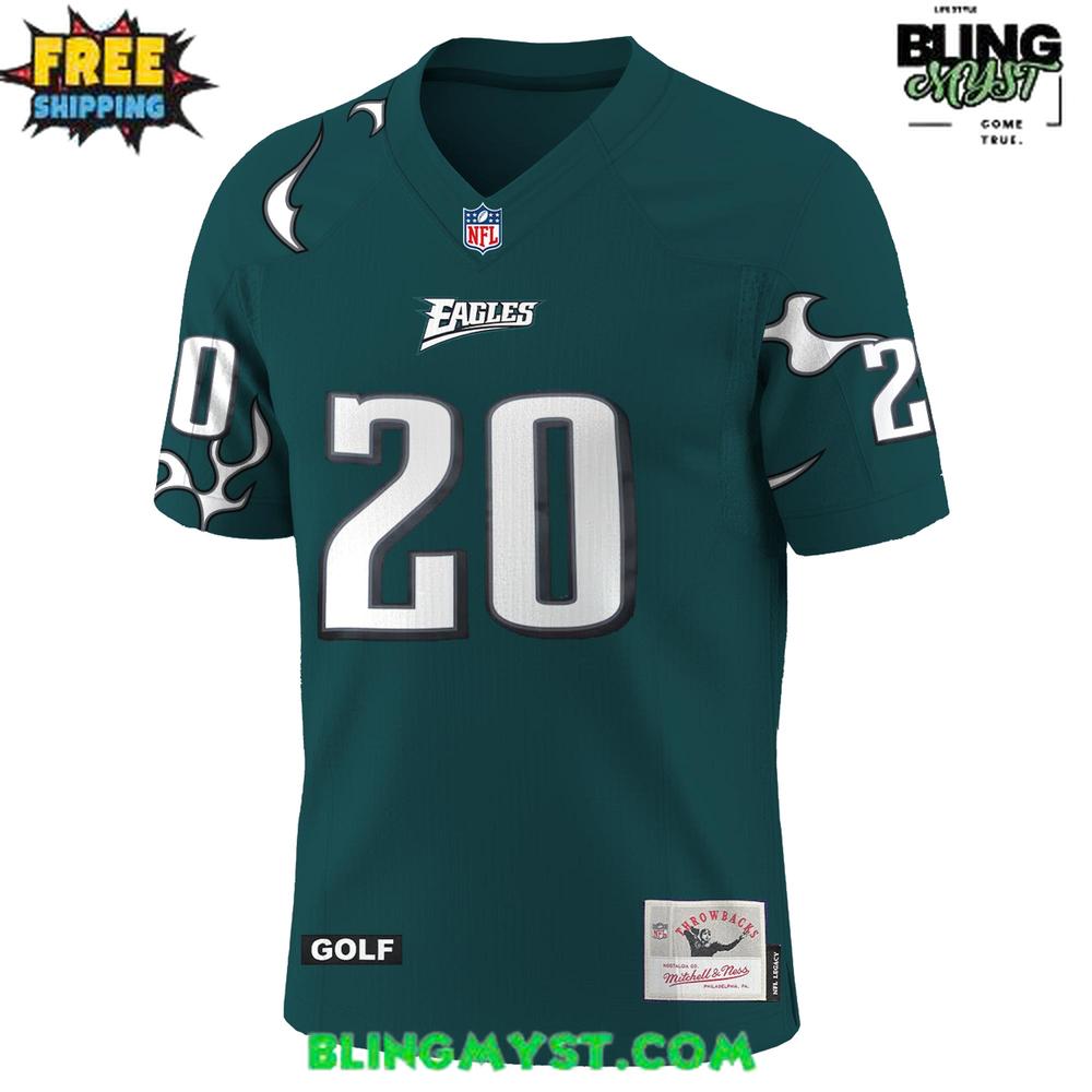 Philadelphia Eagles GOLF WANG x Mitchell & Ness Limited Edition Football Jersey Philadelphia Eagles GOLF WANG x Mitchell & Ness Limited Edition Football Jersey