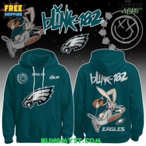 Philadelphia Eagles x Blink-182 Pop-Punk Hoodie