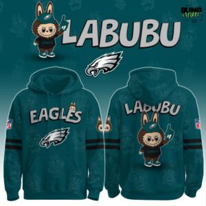 Philadelphia Eagles x Labubu Limited Edition Hoodie