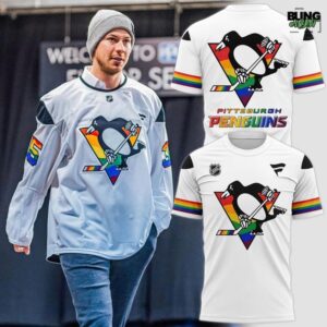 Pittsburgh Penguins Pride Auction 2026 NHL T-Shirt