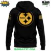 Pittsburgh Steelers Black Coach Mike Tomlin Special Hoodie 3