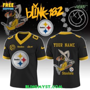 Pittsburgh Steelers x Blink-182 Pop-Punk Football Jersey
