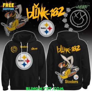 Pittsburgh Steelers x Blink-182 Pop-Punk Hoodie
