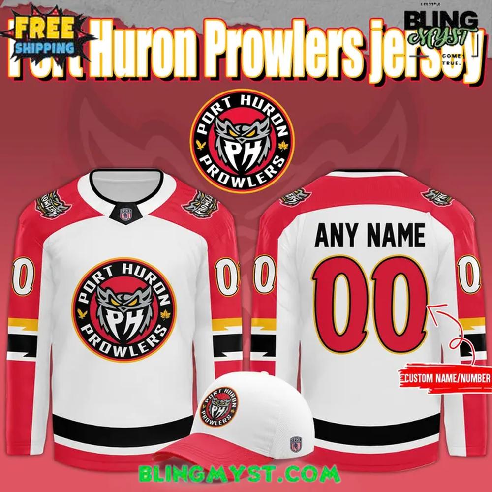 Port Huron Prowlers 2025-26 Hockey Jersey Port Huron Prowlers 2025-26 Hockey Jersey