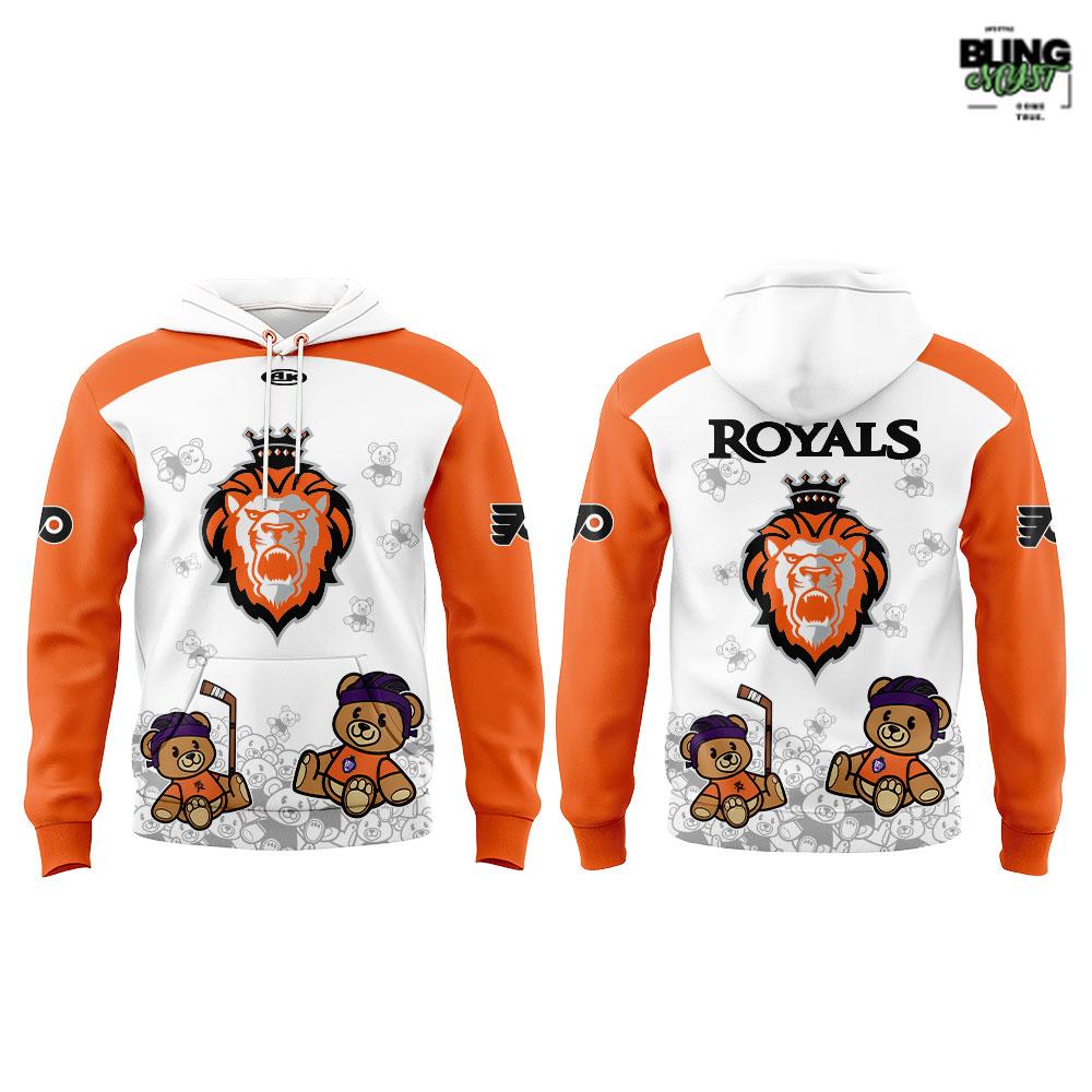 Reading Royals Teddy Bear Toss 2025-26 Hoodie Reading Royals Teddy Bear Toss 2025-26 Hoodie