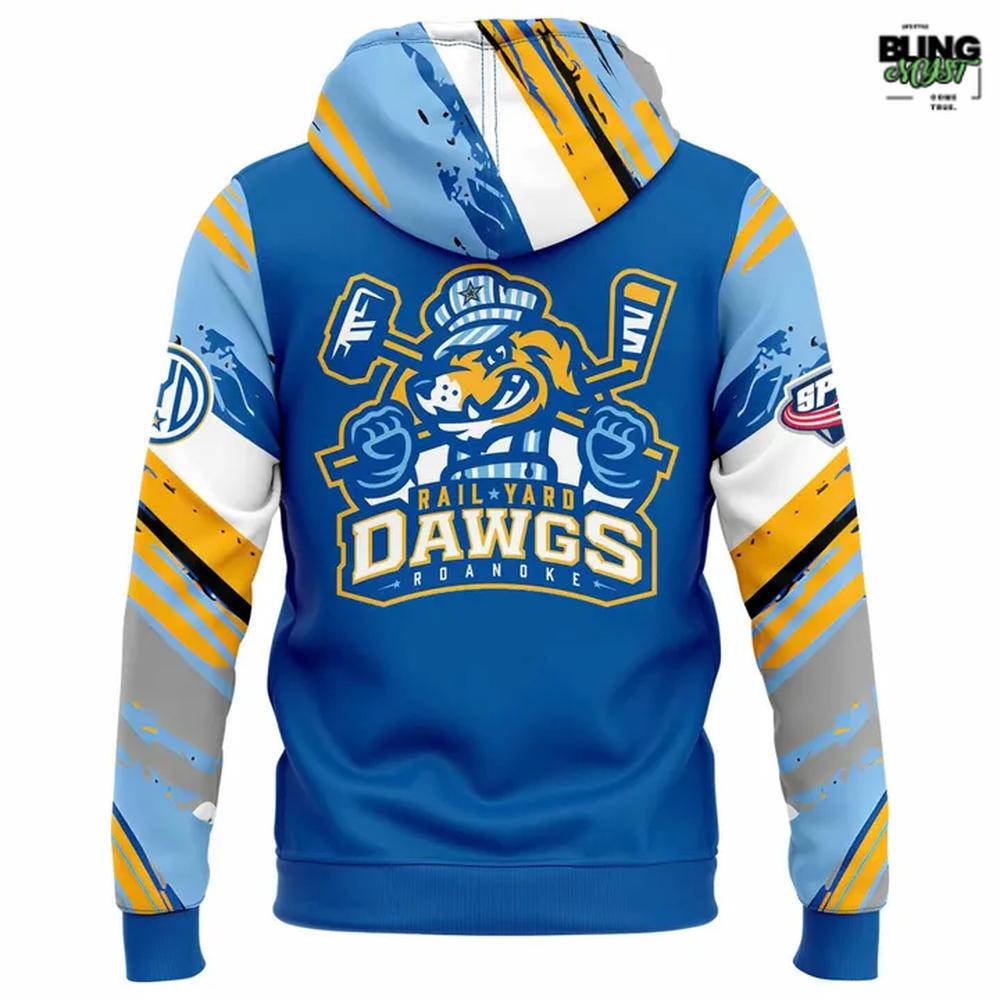 Roanoke Rail Yard Dawgs 2025 New Hoodie Roanoke Rail Yard Dawgs 2025 New Hoodie