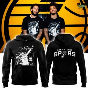 San Antonio Spurs Luke Kornet Profestional Hoodie