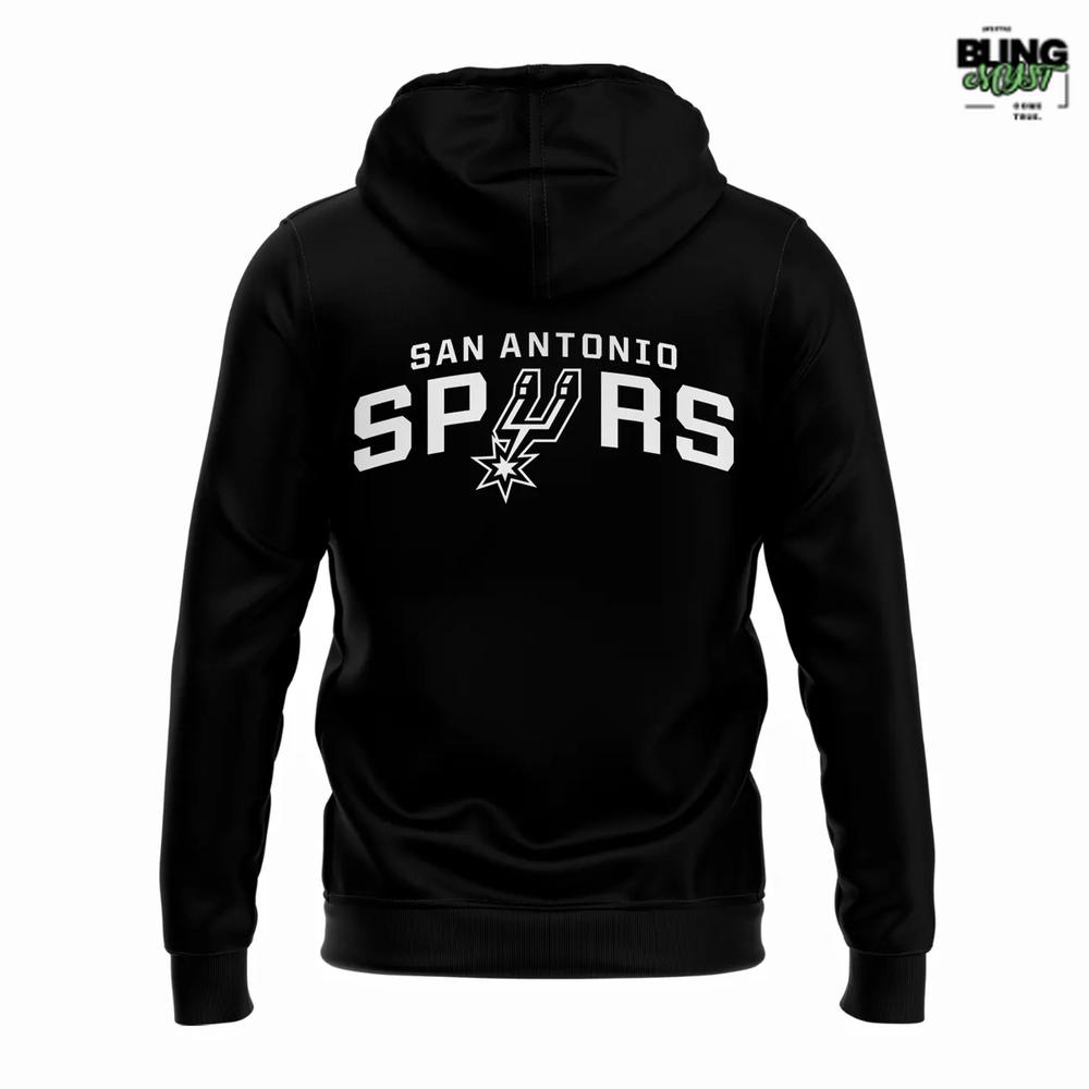 San Antonio Spurs Luke Kornet Profestional Hoodie San Antonio Spurs Luke Kornet Profestional Hoodie
