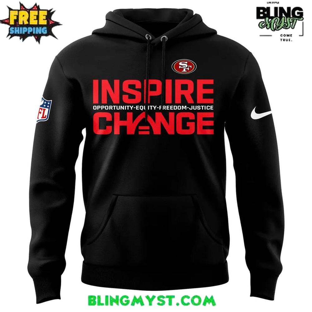 San Francisco 49ers 2025 NFL Inspire Change Special Edition Hoodie San Francisco 49ers 2025 NFL Inspire Change Special Edition Hoodie