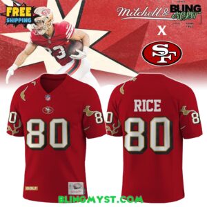 San Francisco 49ers GOLF WANG x Mitchell & Ness Limited Edition Football Jersey