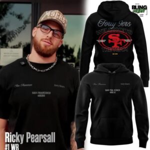 San Francisco 49ers x Ricky Pearsall Special Edition Hoodie