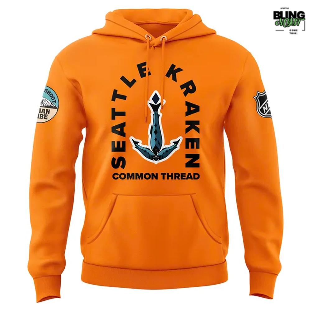 Seattle Kraken Indigenous Peoples Night 2025-26 Hoodie Seattle Kraken Indigenous Peoples Night 2025-26 Hoodie