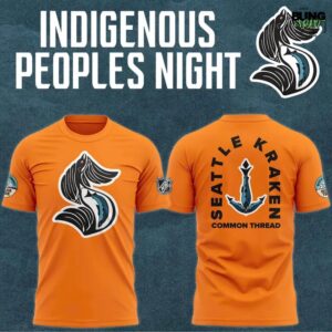 Seattle Kraken Indigenous Peoples Night 2025-26 T-Shirt
