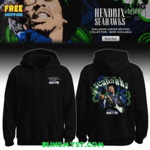 Seattle Seahawks x Jimi Hendrix Limited Edition Hoodie