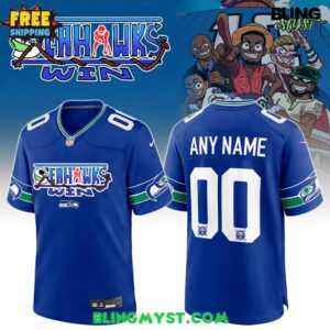 Seattle Seahawks x One Piece Limited Edition Football Jersey