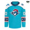 Springfield Thunderbirds Merry Christmas Holiday 2025 Hockey Jersey 1 Springfield Thunderbirds Merry Christmas Holiday 2025 Hockey Jersey 2