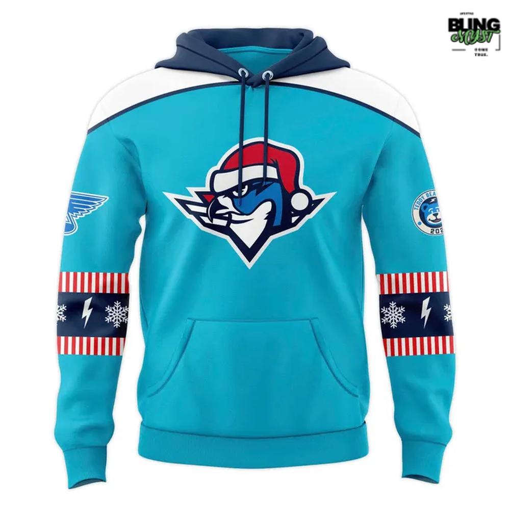 Springfield Thunderbirds Merry Christmas Holiday 2025 Hoodie Springfield Thunderbirds Merry Christmas Holiday 2025 Hoodie