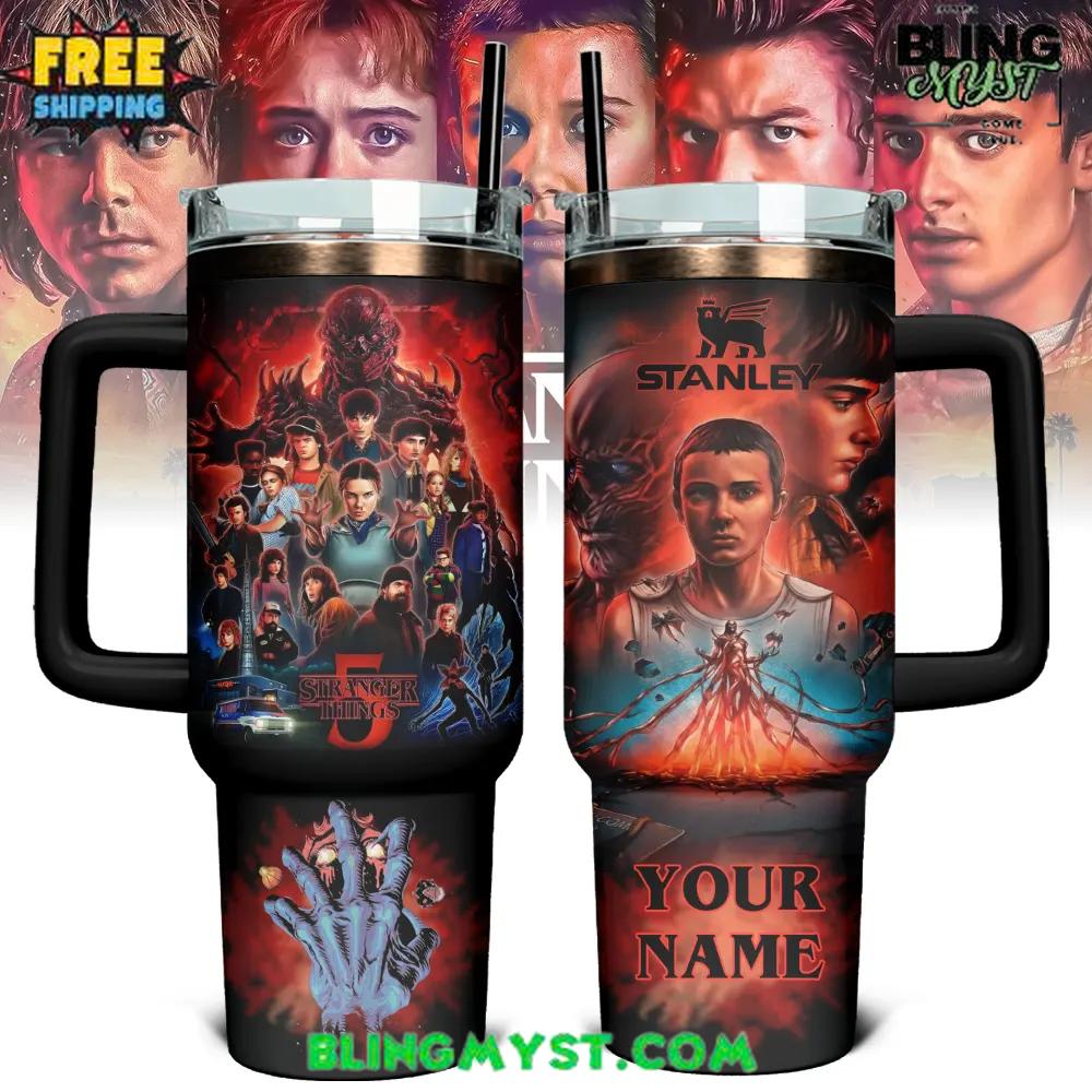 Stranger Things 5 Vecna Custom Stanley Tumbler Cup Stranger Things 5 Vecna Custom Stanley Tumbler Cup