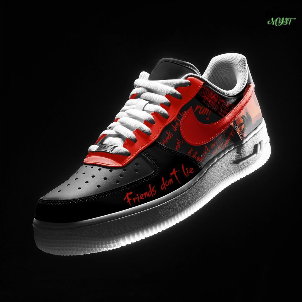 Stranger Things Friends Don’t Lie Limited Edition Air Force 1 Stranger Things Friends Don’t Lie Limited Edition Air Force 1