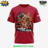 Tampa Bay Buccaneers Raise the Flags 50 Seasons of The Buccaneers T Shirt 2