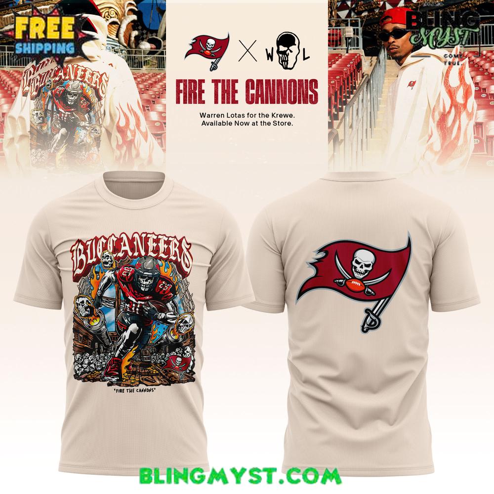 Tampa Bay Buccaneers x Warren Lotas Limited Edition T-Shirt Tampa Bay Buccaneers x Warren Lotas Limited Edition T-Shirt