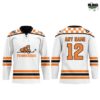 Tennessee Ice Hockey Chuck-A-Puck Uniform White Hockey Jersey 1 Tennessee Ice Hockey Chuck A Puck Uniform White Hockey Jersey 2