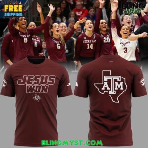 Texas A&M Aggies Jesus Won Special Edition T-Shirt