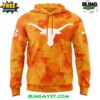 Texas Longhorns 2025 Tie Dye Orange Hoodie 2