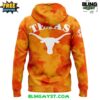 Texas Longhorns 2025 Tie Dye Orange Hoodie 3