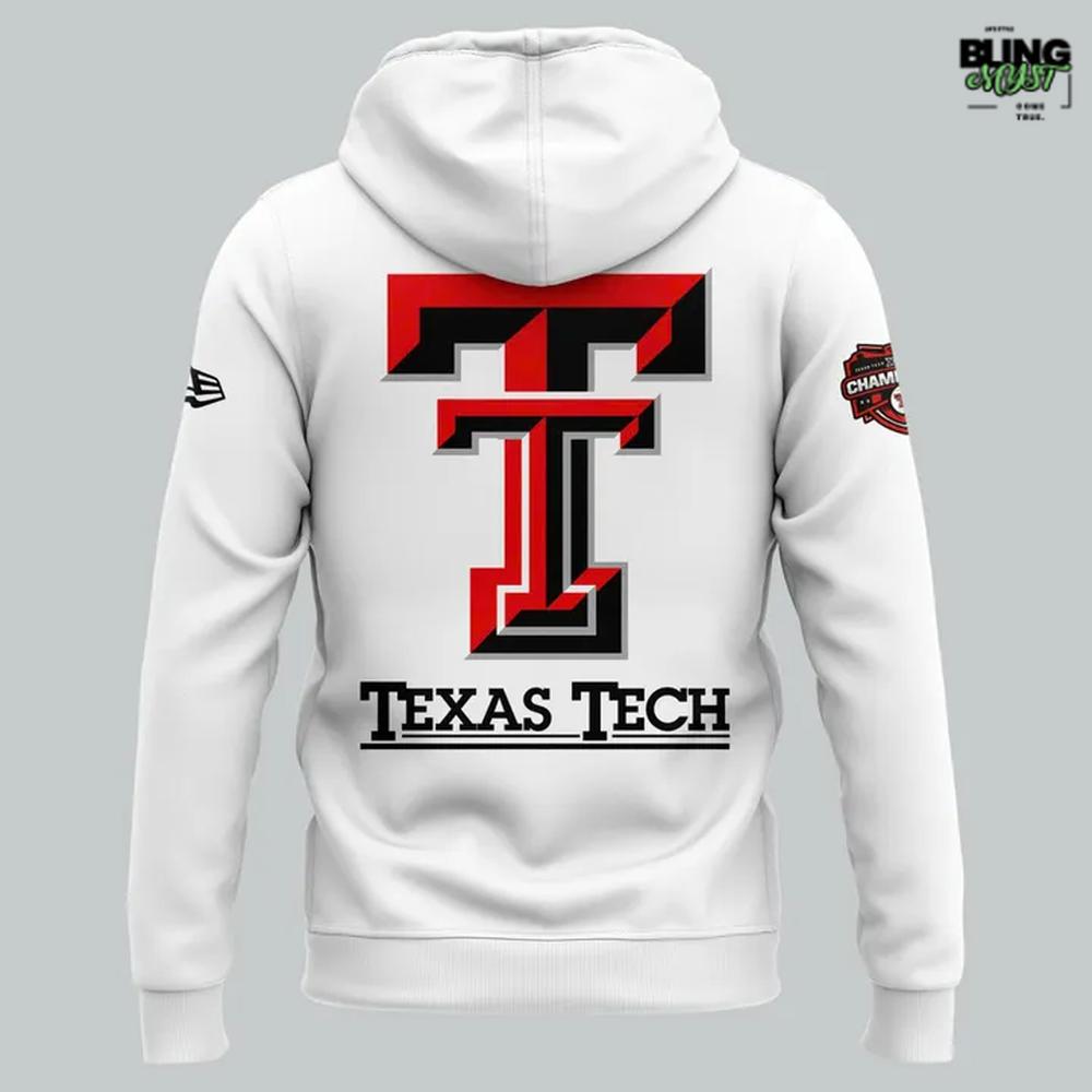 Texas Tech Football 2025 Big 12 Championship Hoodie Texas Tech Football 2025 Big 12 Championship Hoodie