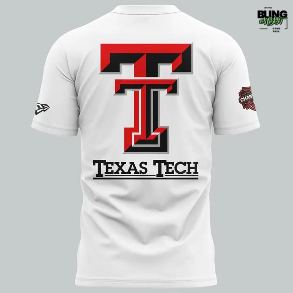 Texas Tech Football 2025 Big 12 Championship T-Shirt Texas Tech Football 2025 Big 12 Championship T-Shirt