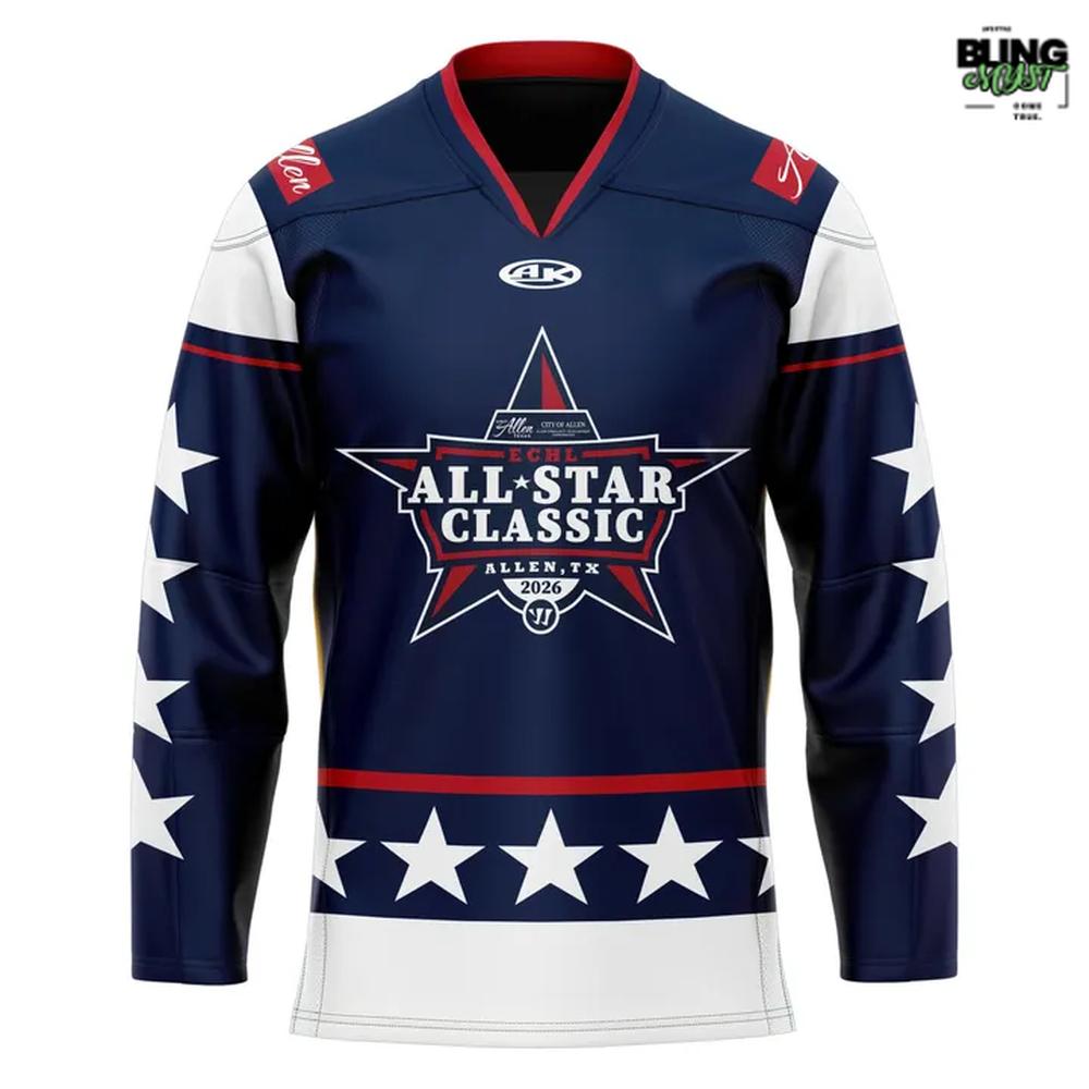 The 2026 ECHL All-Star Classic Special Edition Hockey Jersey The 2026 ECHL All-Star Classic Special Edition Hockey Jersey