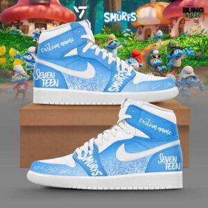 The Smurfs x Seventeen Special Edition Air Jordan 1