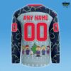 Toledo Walleye Christmas Night 2025 26 Hockey Jersey 3