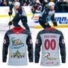 Toledo Walleye Peanuts Christmas Charlie Brown 2025 Hockey Jersey