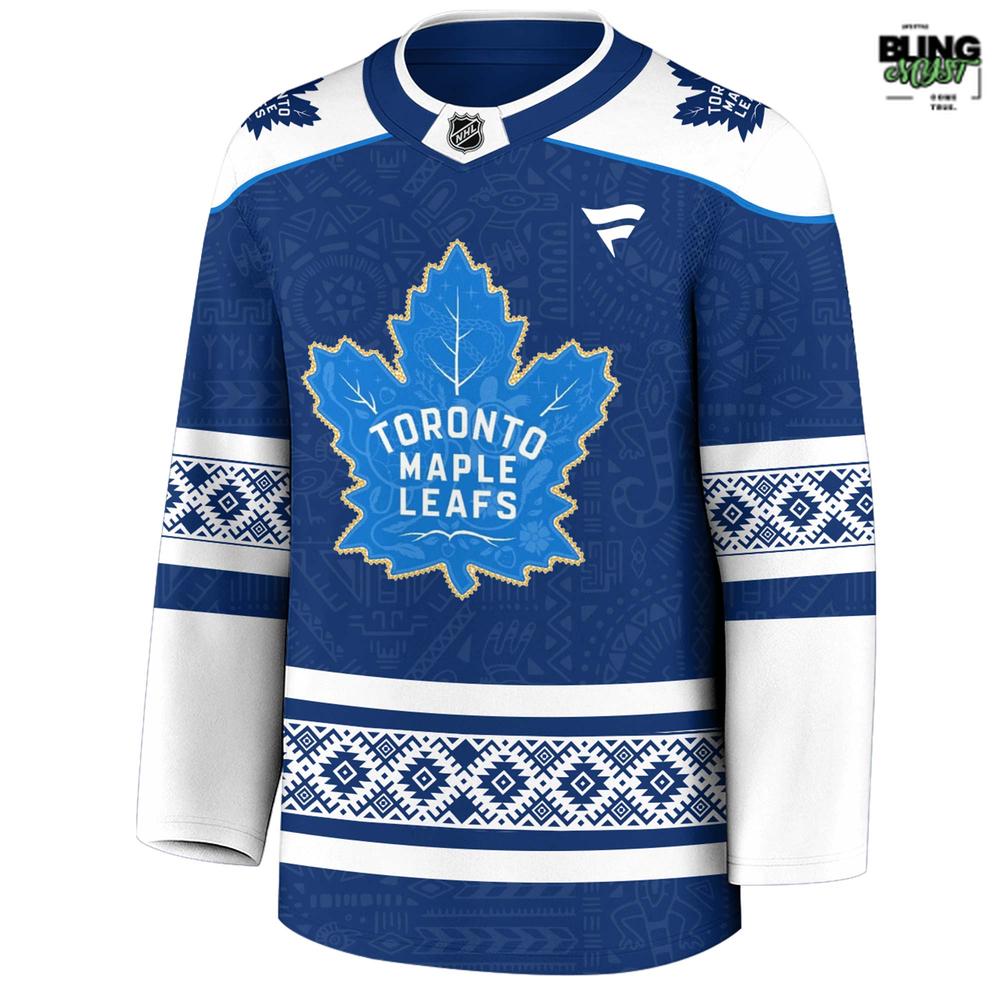 Toronto Maple Leafs Indigenous People Heritage 2026 Hockey Jersey Toronto Maple Leafs Indigenous People Heritage 2026 Hockey Jersey