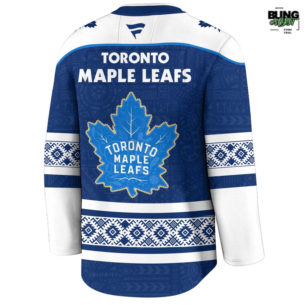 Toronto Maple Leafs Indigenous People Heritage 2026 Hockey Jersey Toronto Maple Leafs Indigenous People Heritage 2026 Hockey Jersey