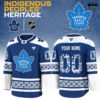 Toronto Maple Leafs Indigenous People Heritage 2026 Hockey Jersey 3 Toronto Maple Leafs Indigenous People Heritage 2026 Hockey Jersey 4