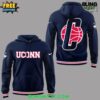 UConn Huskies Basketball Navy Blue Limited Edition Hoodie 1 UConn Huskies Basketball Navy Blue Limited Edition Hoodie 2