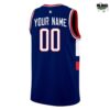 UConn Huskies CONNECTICUT Navy Blue Basketball Jersey 2 UConn Huskies CONNECTICUT Navy Blue Basketball Jersey 3
