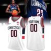 UConn Huskies CONNECTICUT Navy Blue Basketball Jersey UConn Huskies CONNECTICUT Navy Blue Basketball Jersey