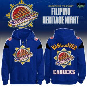 Vancouver Canucks Filipino Heritage Night 2026 Hoodie