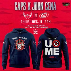 Washington Capitals Caps x John Cena Special Edition Hoodie
