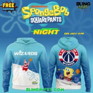 Washington Wizards x SpongeBob SquarePants 2025 Special Hoodie