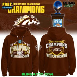 Western Michigan Broncos Myrtle Beach Bowl Special Hoodie