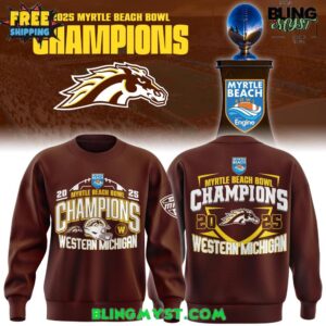 Western Michigan Broncos Myrtle Beach Bowl Special Sweatshirt
