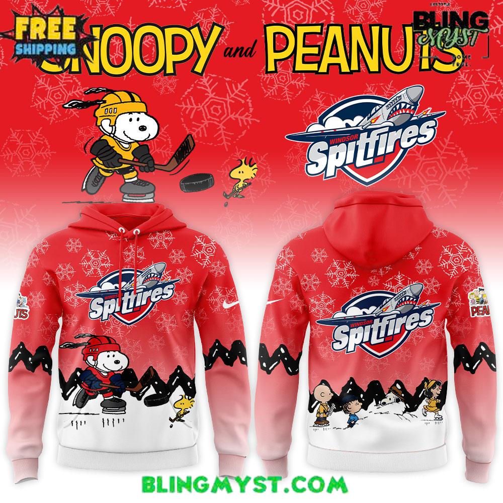 Windsor Spitfires x Snoopy and Peanuts Special Hoodie Windsor Spitfires x Snoopy and Peanuts Special Hoodie
