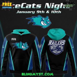 Worcester Railers IceCats Night Limited Edition Hoodie