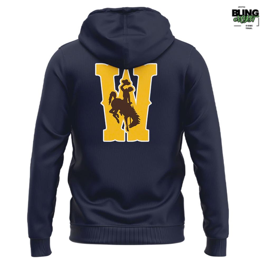 Wyoming Cowboys Wrestling Classic Wordmark Hoodie Wyoming Cowboys Wrestling Classic Wordmark Hoodie