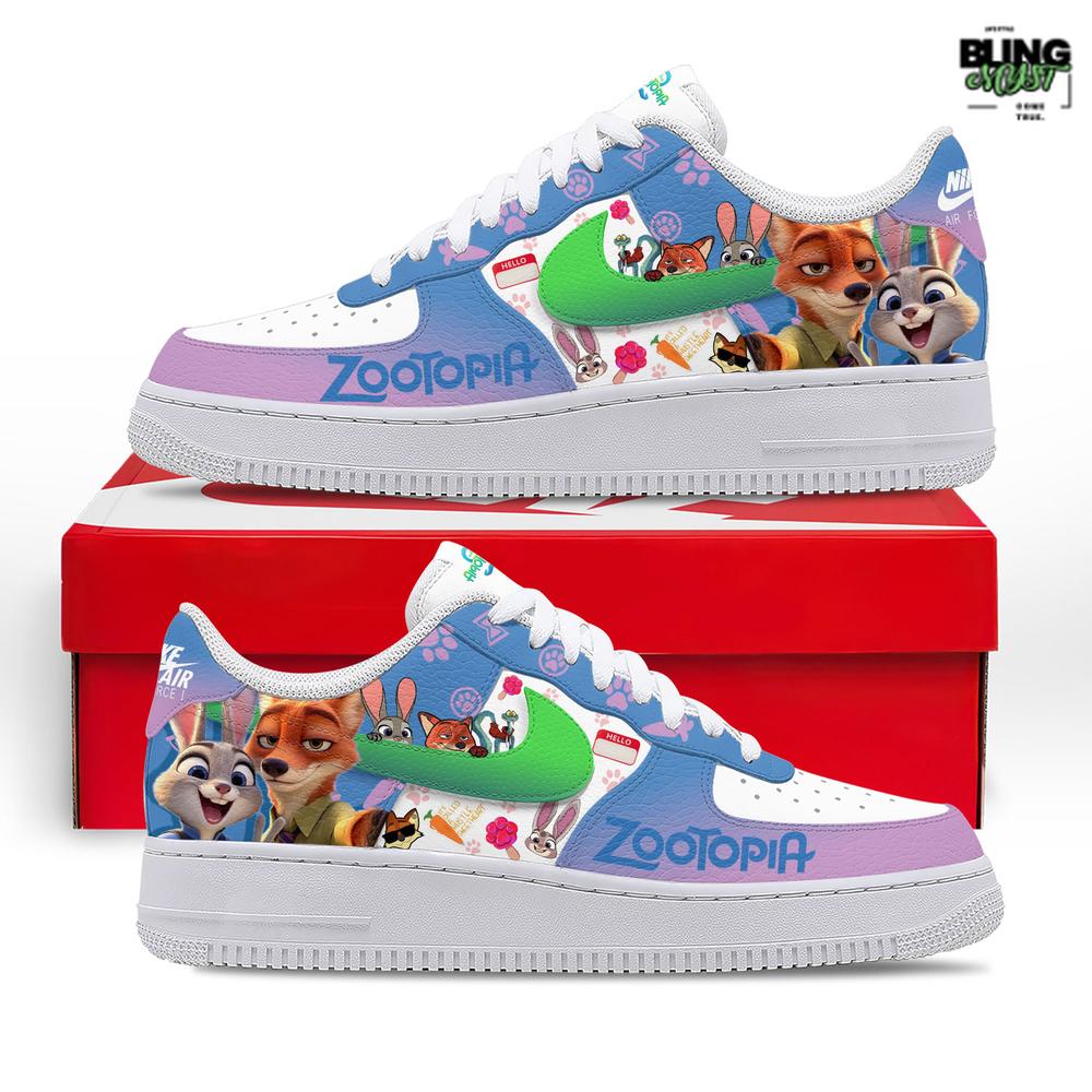 Zootopia 2 Limited Edition Air Force 1 Sneaker Zootopia 2 Limited Edition Air Force 1 Sneaker